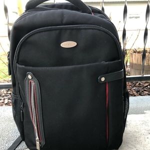 Laptop Backpack ECO style Heavy Duty Black Utility